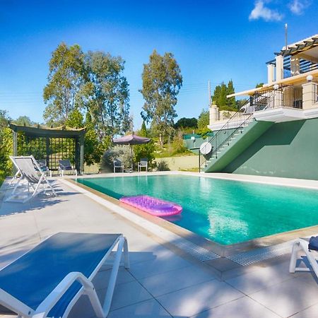 Villa Afionas - 3 Minutes From The Beach With Heated Eco-Pool And Sunset View Экстерьер фото