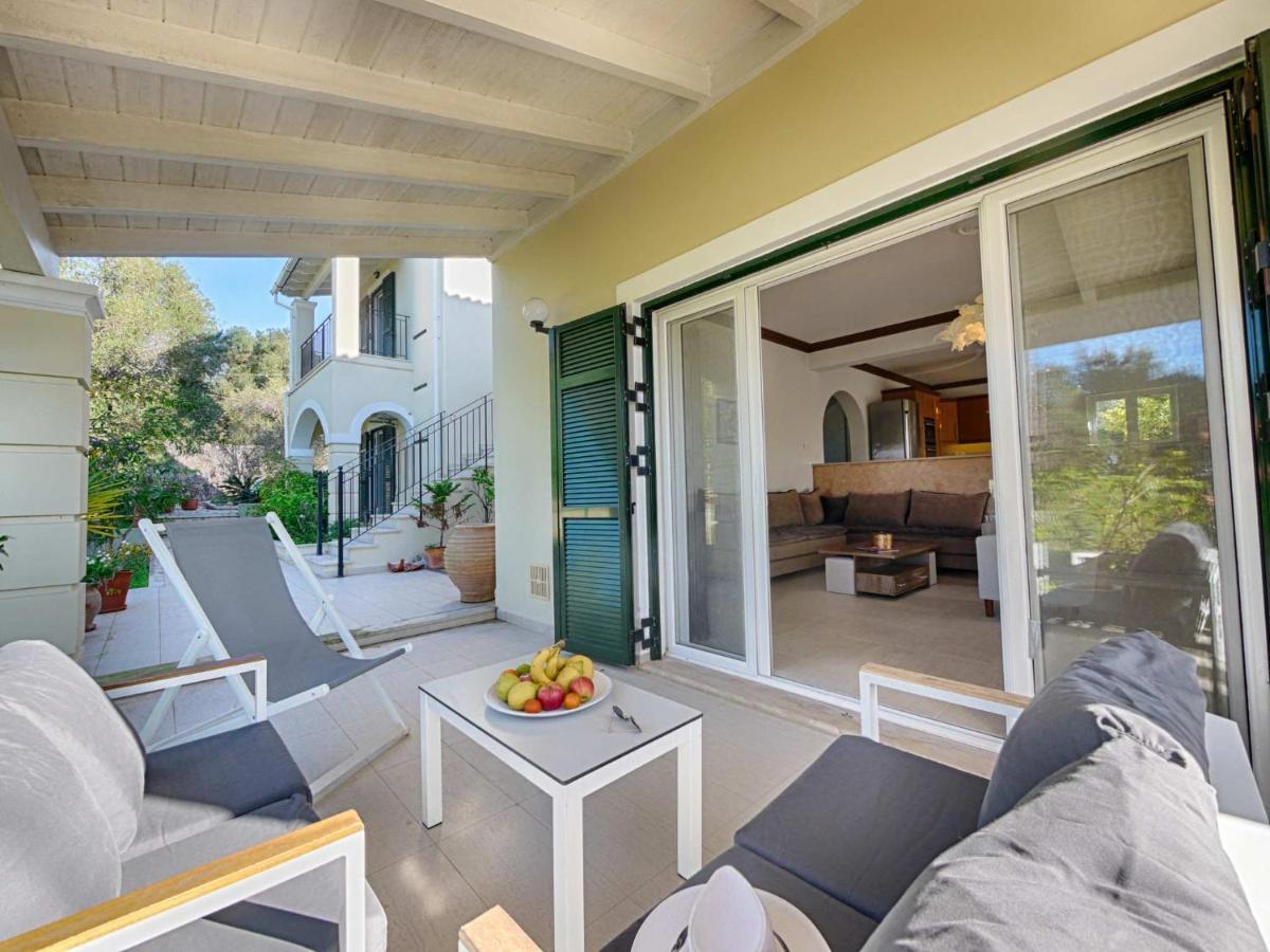 Villa Afionas - 3 Minutes From The Beach With Heated Eco-Pool And Sunset View Экстерьер фото