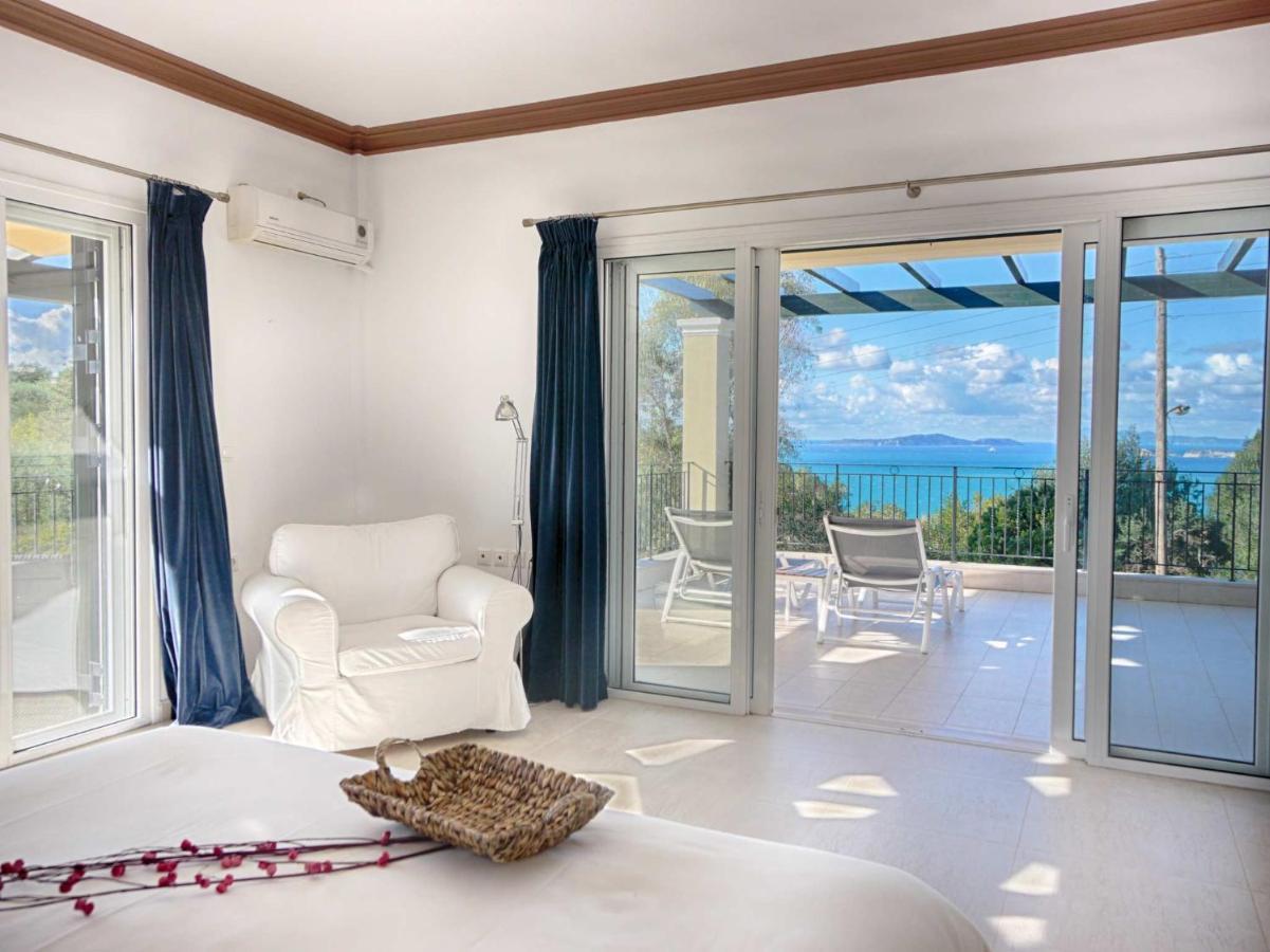 Villa Afionas - 3 Minutes From The Beach With Heated Eco-Pool And Sunset View Экстерьер фото