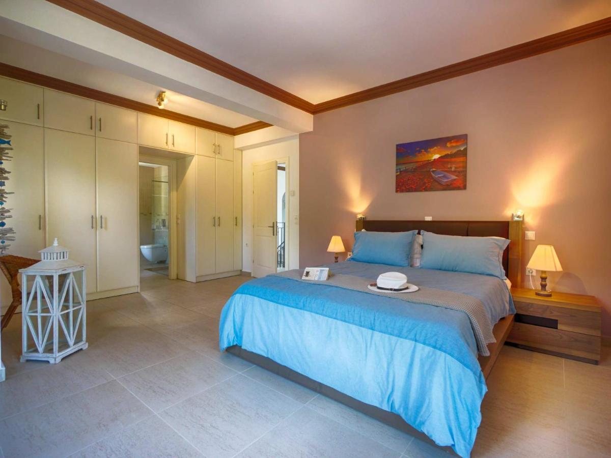 Villa Afionas - 3 Minutes From The Beach With Heated Eco-Pool And Sunset View Экстерьер фото