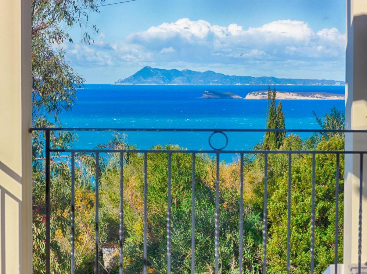 Villa Afionas - 3 Minutes From The Beach With Heated Eco-Pool And Sunset View Экстерьер фото