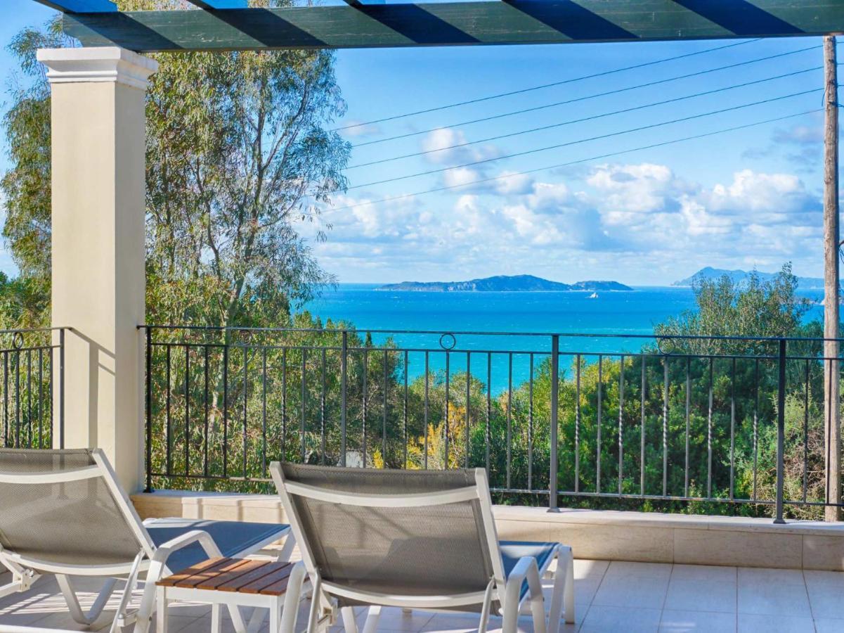 Villa Afionas - 3 Minutes From The Beach With Heated Eco-Pool And Sunset View Экстерьер фото