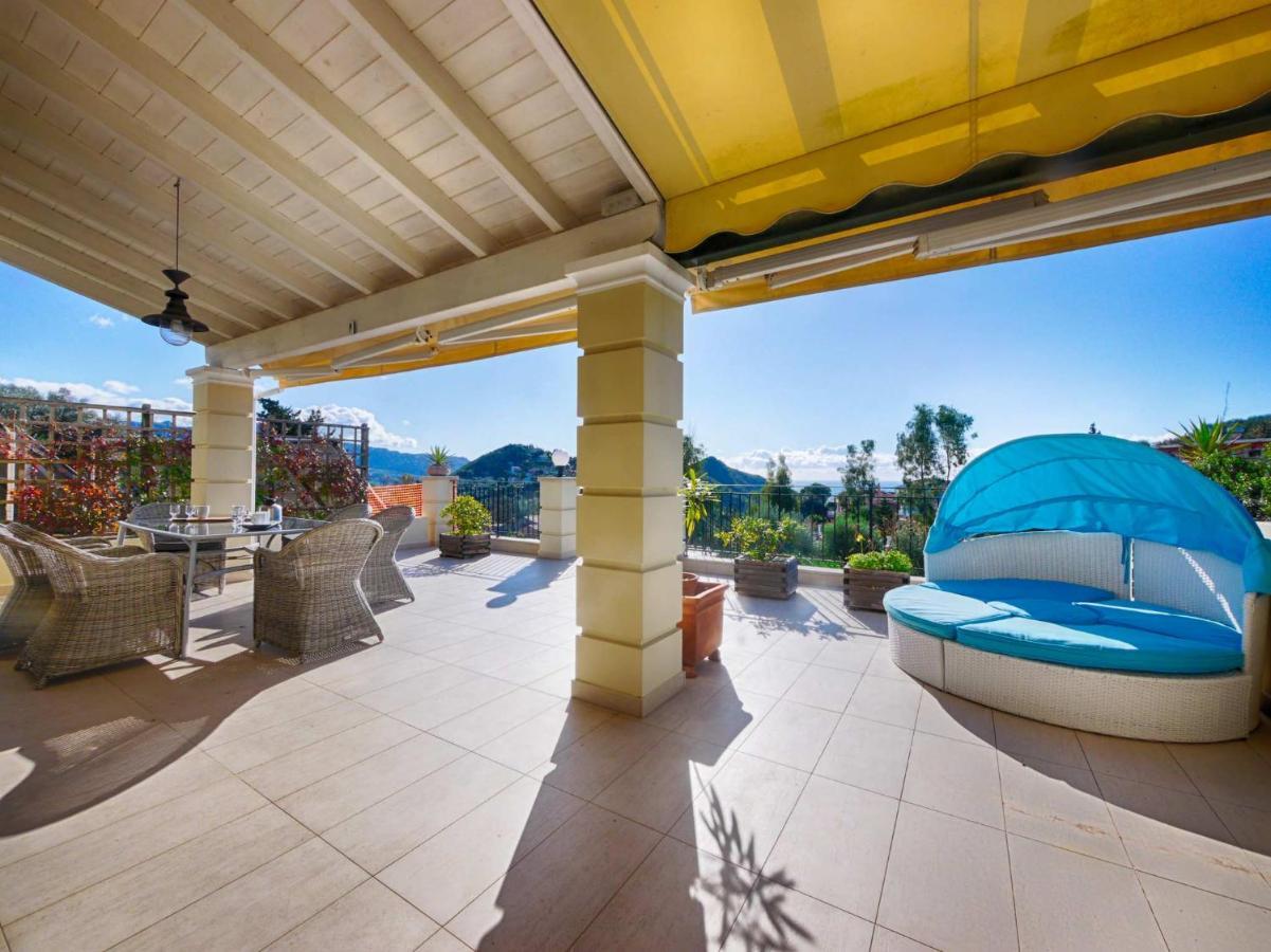 Villa Afionas - 3 Minutes From The Beach With Heated Eco-Pool And Sunset View Экстерьер фото